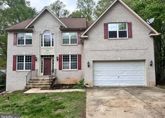 Property at 104 Bonhill Dr, Fort Washington, MD 20744, 5 beds, 2.5 baths