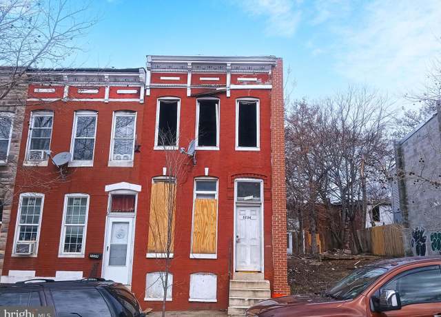 Property at 2224 Wilkens Ave, Baltimore, MD 21223, 3 beds, 1 bath