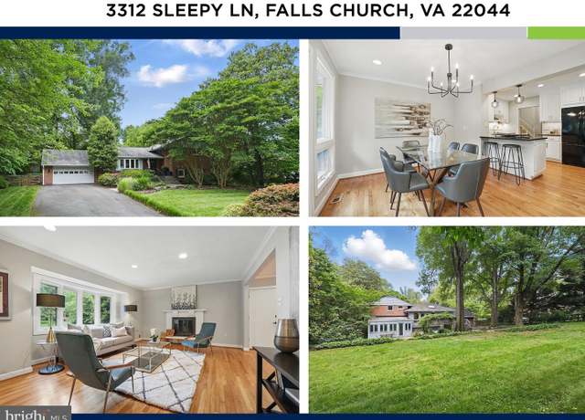Property at 3312 Sleepy Ln, Falls Church, VA 22044, 4 beds, 3 baths