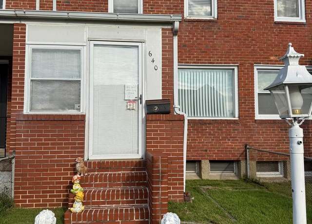 Property at 640 Aldworth Rd, Baltimore, MD 21222, 3 beds, 2 baths