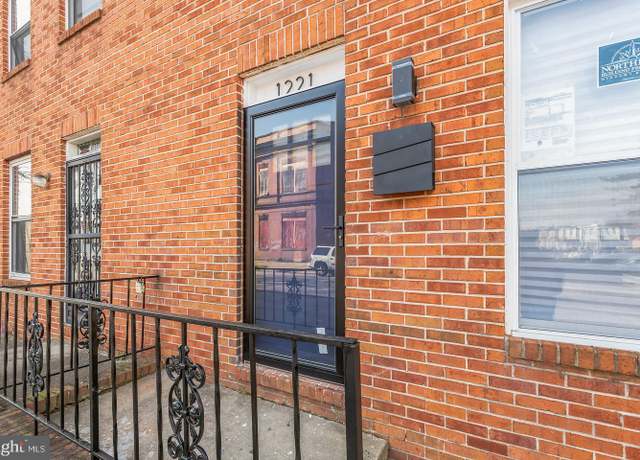 Property at 1221 E Oliver St, Baltimore, MD 21202, 4 beds, 2.5 baths