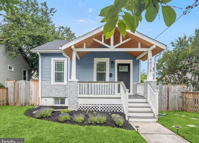 Property at 4028 22nd St NE, Washington, DC 20018, 3 beds, 2 baths