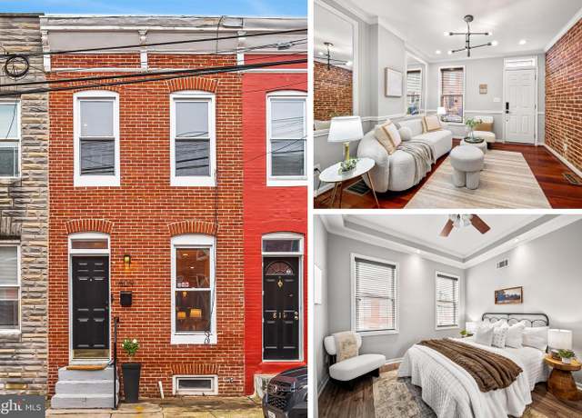 Property at 809 Mangold St, Baltimore, MD 21230, 2 beds, 1.5 baths