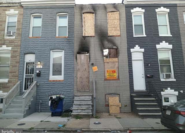Property at 514 N Rose St, Baltimore, MD 21205, 1 bed, 1 bath