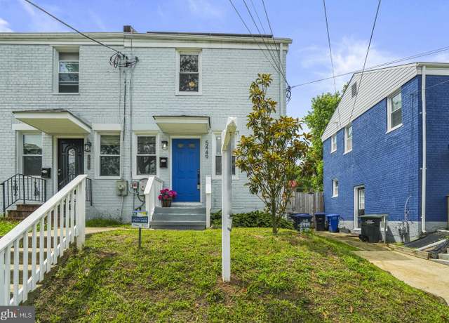 Property at 5449 B St SE, Washington, DC 20019, 2 beds, 2 baths
