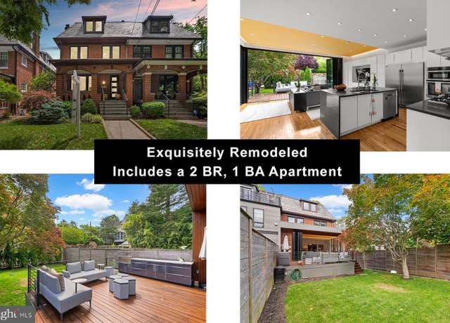 Property at 2815 39th St NW, Washington, DC 20007, 6 beds, 4.5 baths