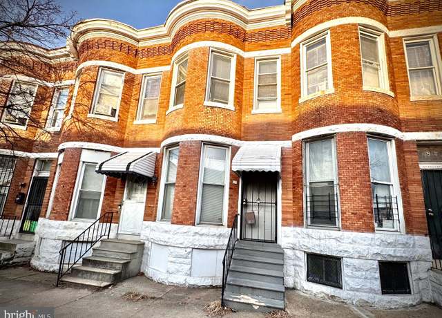 Property at 1810 N Monroe St, Baltimore, MD 21217, 4 beds, 2 baths