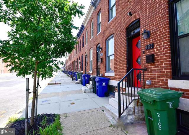 Property at 2103 E Chase St, Baltimore, MD 21213, 3 beds, 3 baths