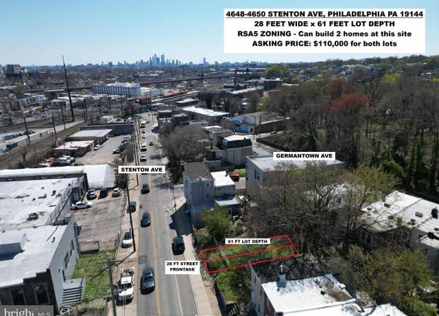 Property at 4648 Stenton Ave, Philadelphia, PA 19144