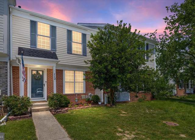 Property at 112 Militia Pl, Odenton, MD 21113, 3 beds, 3 baths