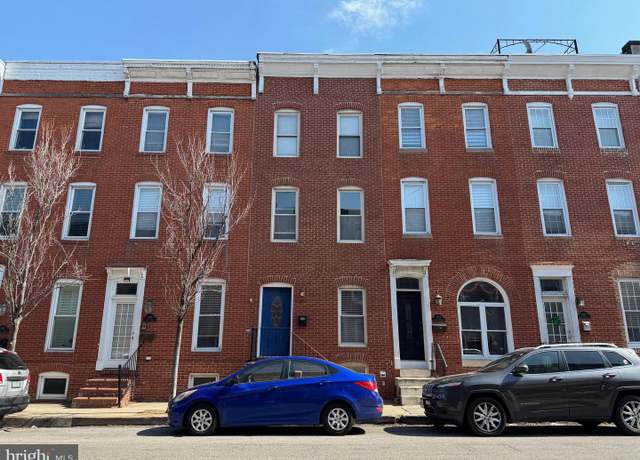 Property at 1611 Light St, Baltimore, MD 21230, 4 beds, 1.5 baths