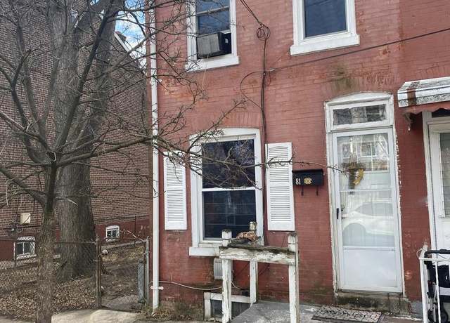 Property at 81 West St, Trenton, NJ 08611, 2 beds, 1 bath