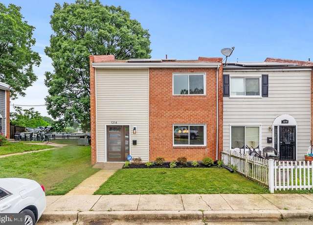 Property at 1214 Barnaby Ter SE, Washington, DC 20032, 4 beds, 2.5 baths