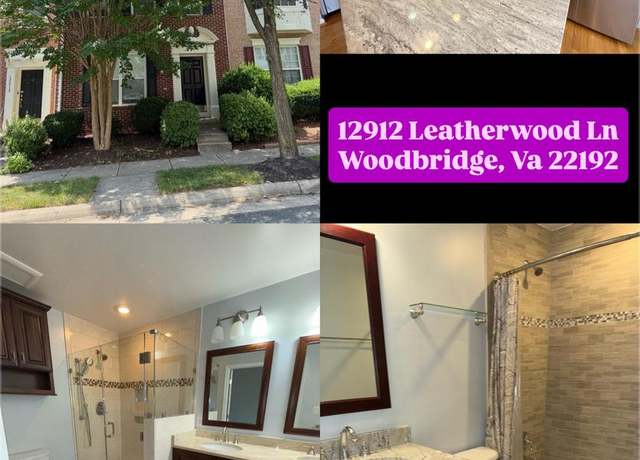 Property at 12912 Leatherwood Ln, Woodbridge, VA 22192, 3 beds, 3 baths