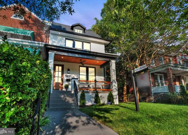 Property at 5811 5th St NW, Washington, DC 20011, 4 beds, 3.5 baths