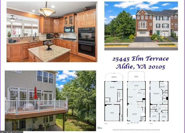 Property at 25445 Elm Ter, Aldie, VA 20105, 3 beds, 3.5 baths