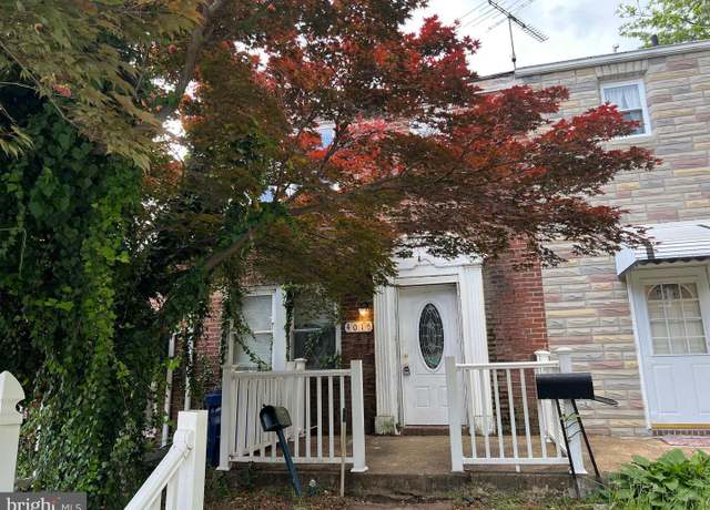 Property at 4015 Granite Ave, Baltimore, MD 21206, 3 beds, 1.5 baths