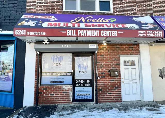 Property at 6241 Frankford Ave, Philadelphia, PA 19135, 2 beds