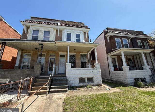 Property at 2129 Mount Holly St, Baltimore, MD 21216, 3 beds, 1 bath