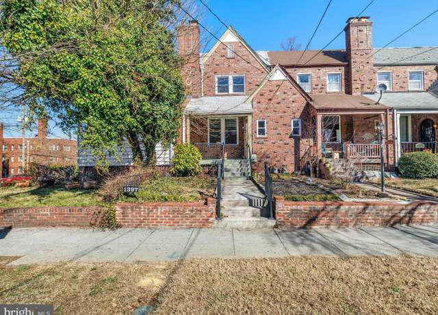 Property at 1397 Sheridan St NW, Washington, DC 20011, 4 beds, 3.5 baths