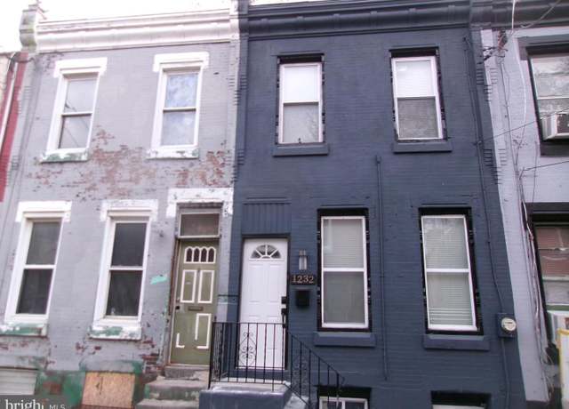 Property at 1232 W Sergeant St, Philadelphia, PA 19133, 3 beds, 1.5 baths