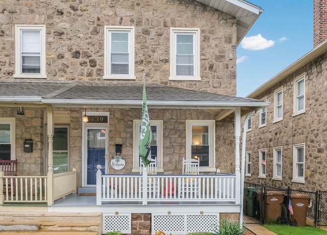Property at 439 Renfrew Ave, Ambler, PA 19002, 3 beds, 1 bath