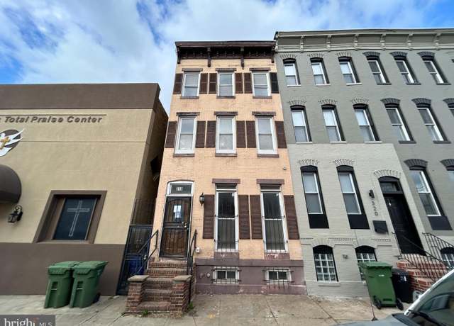 Property at 318 N Gilmor St, Baltimore, MD 21223, 4 beds, 3 baths