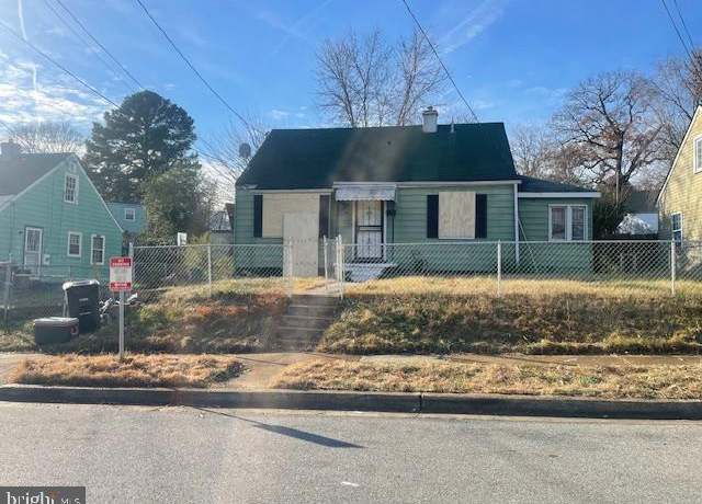 Property at 612 64th Ave, Seat Pleasant, MD 20743, 4 beds, 1 bath