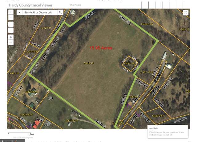 Property at South Fork Road And Stump Ln, Moorefield, WV 26836