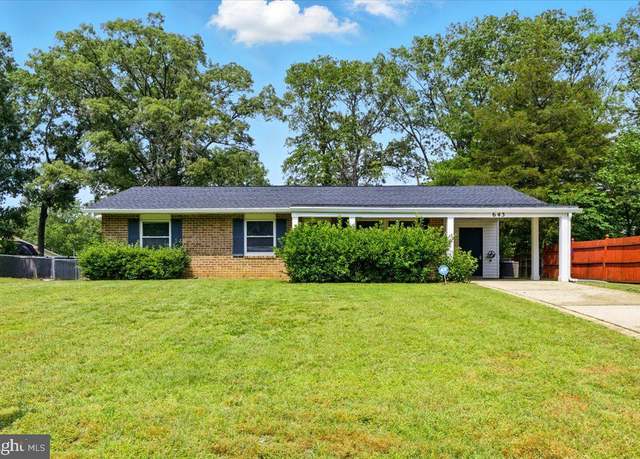 Property at 643 University Dr, Waldorf, MD 20602, 3 beds, 1 bath