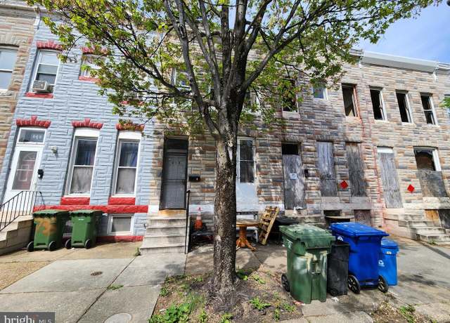 Property at 610 Appleton St, Baltimore, MD 21217, 3 beds, 1 bath