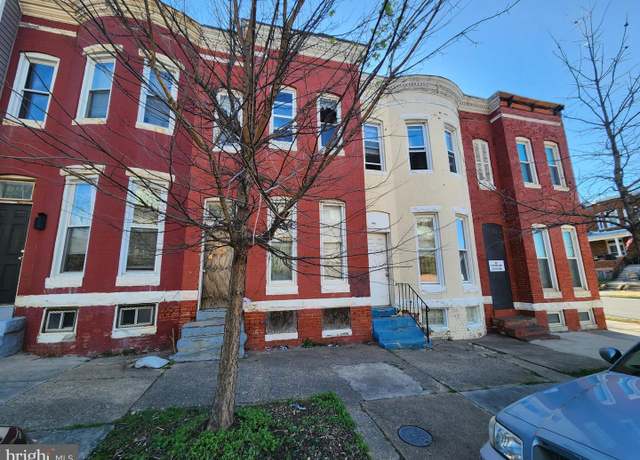 Property at 1805 N Warwick Ave, Baltimore, MD 21216, 3 beds, 1 bath