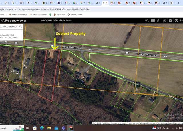Property at 5735 Reliance, Rhodesdale, MD 21659