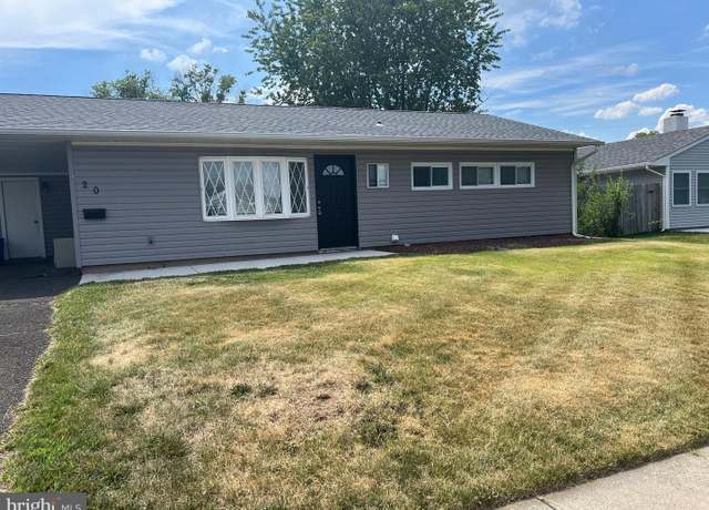 Property at 20 Stonybrook Dr, Levittown, PA 19055, 4 beds, 2 baths
