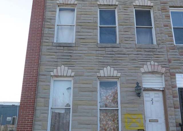 Property at 22 Mount St, Baltimore, MD 21223, 4 beds