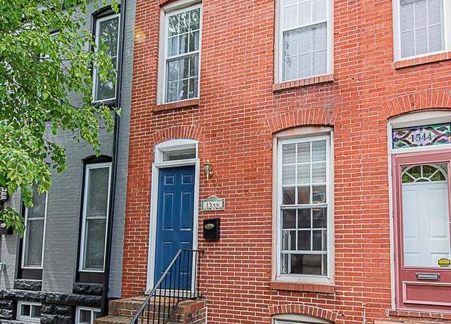 Property at 1546 William St, Baltimore, MD 21230, 3 beds, 2 baths