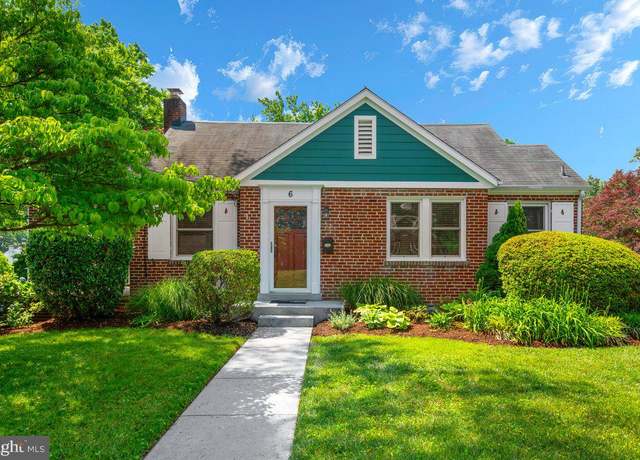 Property at 6 E Hamilton Ave, Silver Spring, MD 20901, 4 beds, 3 baths