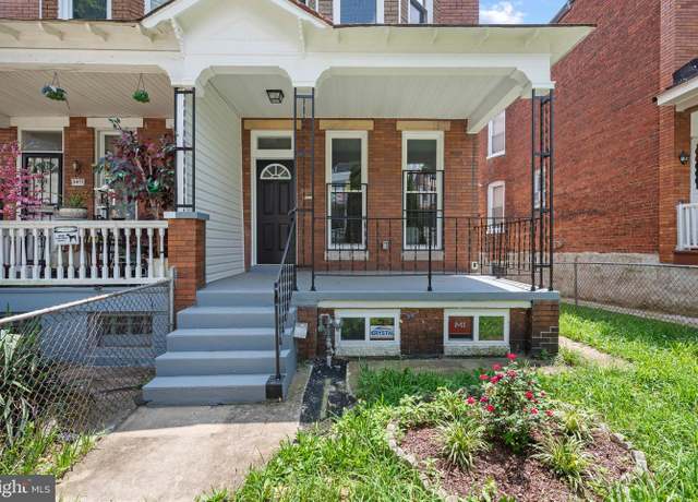 Property at 3419 Piedmont Ave, Baltimore, MD 21216, 4 beds, 2.5 baths