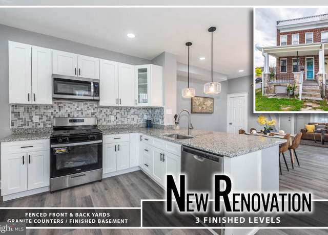 Property at 1625 Homestead St, Baltimore, MD 21218, 3 beds, 2 baths