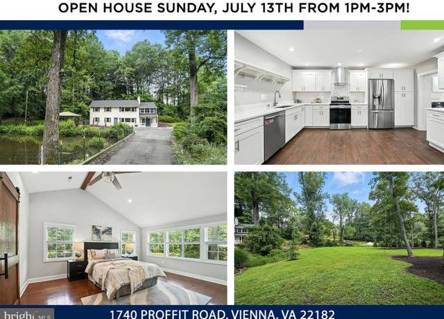 Property at 1740 Proffit Rd, Vienna, VA 22182, 5 beds, 3 baths