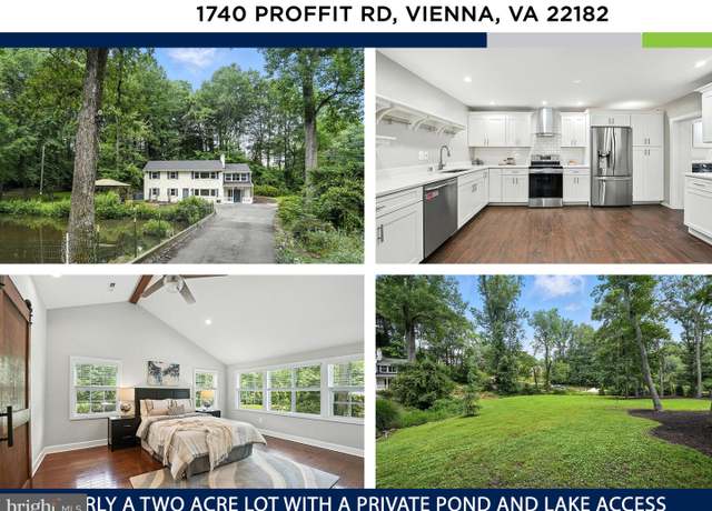 Property at 1740 Proffit Rd, Vienna, VA 22182, 5 beds, 3 baths