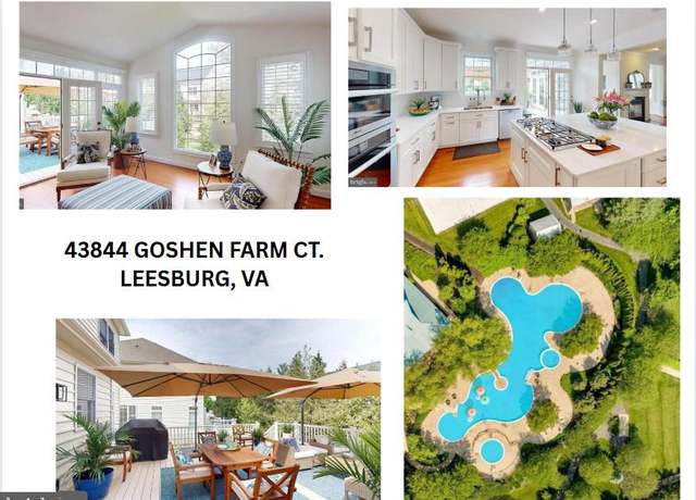 Property at 43844 Goshen Farm, Leesburg, VA 20176, 4 beds, 3.5 baths