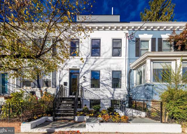 Property at 3503 T St NW, Washington, DC 20007, 5 beds, 4.5 baths