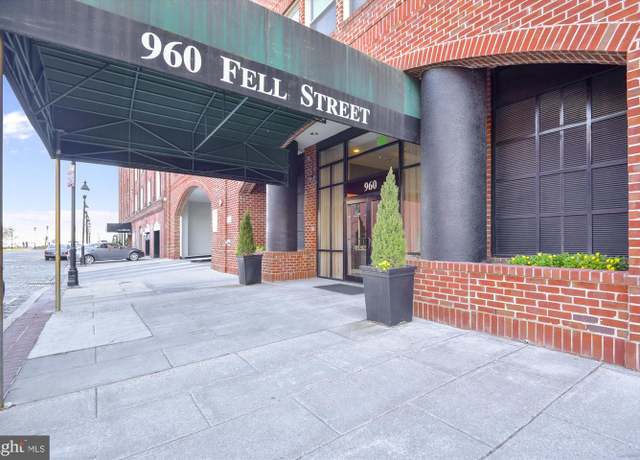 Property at 960 Fell St #703, Baltimore, MD 21231, 1 bed, 1.5 baths