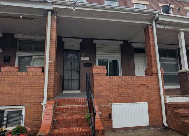 Property at 525 N Robinson St, Baltimore, MD 21205, 2 beds, 1 bath