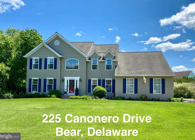 Property at 225 Canonero Dr, Bear, DE 19701, 4 beds, 2.5 baths