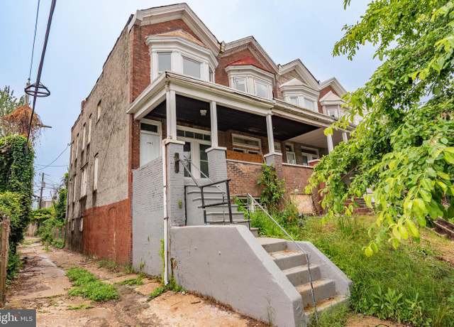 Property at 2901 Winchester St, Baltimore, MD 21216, 3 beds, 1 bath