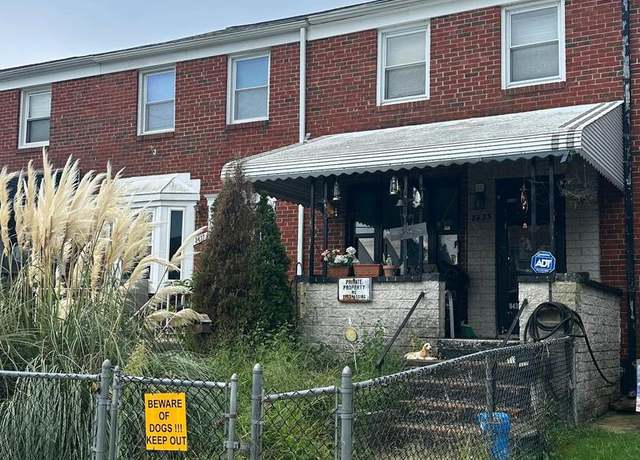 Property at 8435 Kavanagh Rd, Baltimore, MD 21222, 2 beds, 1 bath