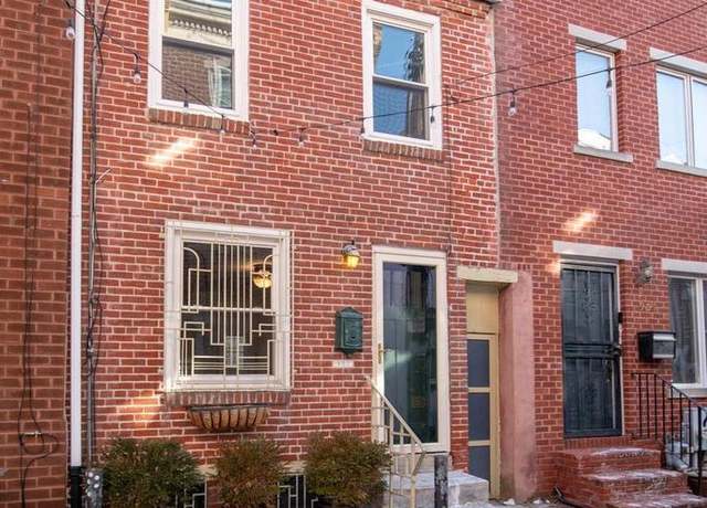 Property at 907 S Fairhill St, Philadelphia, PA 19147, 2 beds, 1.5 baths