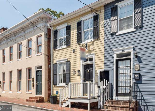 Property at 48 Cornhill St, Annapolis, MD 21401, 3 beds, 2 baths